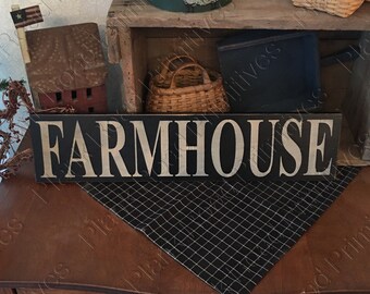 STENCIL, Farmhouse Stencil, 24"x5.5", reusable stencil, farm stencil, primitive stencil, stencils for signs, stencils, NOT A SIGN