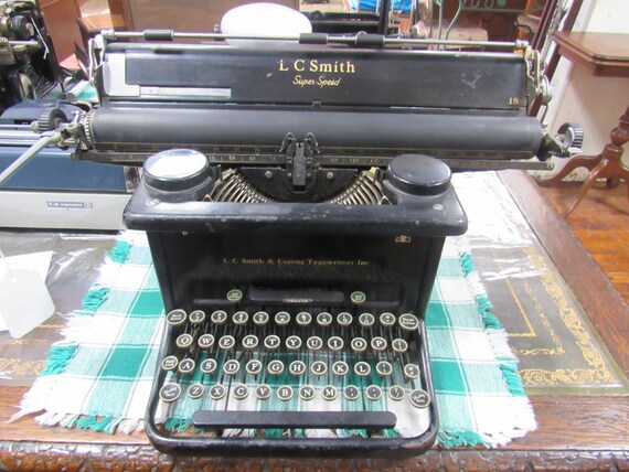 Smith Premier Typewriter with 18" carriage