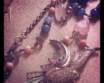 French Bird Necklace