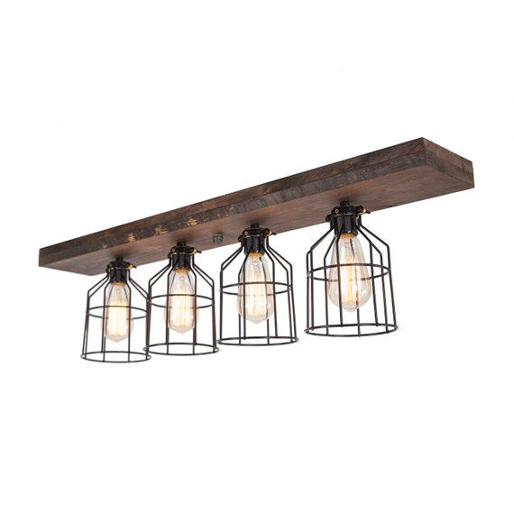 farmhouse flush mount wood light wood ceiling light light