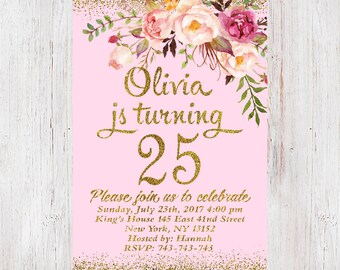 birthday inventation