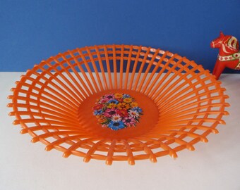 1970s vintage Plastic fruit bowl
