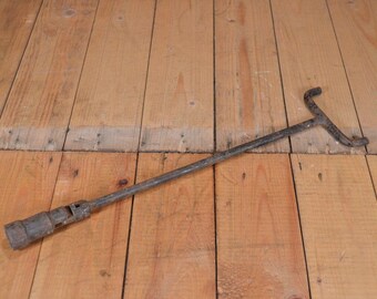Vintage wrench - Unscrew spark plugs - Hand-made wrench Soviet cars wrench - Hand made tool - Unscrew Spark wrench - Long spark wrench