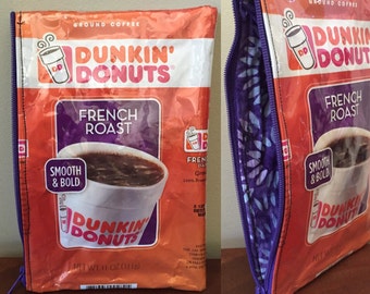 Dunkin Donuts Coffee Bag Clutch