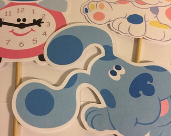 Blue's Clues Character on a Dowel Rod Qty 1