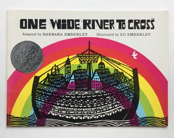 Ed Emberley Illustrated One Wide River to Cross, Adapted by Barbara Emberley ~ Gorgeous woodcuts, a counting story about Noah’s Ark