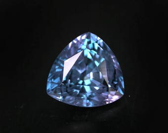 4.39 ctw. alexandrite color change loose gemstone.