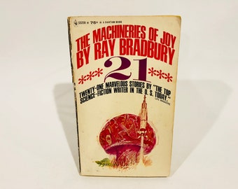 Vintage Sci Fi Book The Machineries of Joy by Ray Bradbury 1965 Paperback Anthology