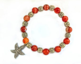 Quartz bracelet, gemstone bracelet