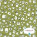 The Boo Crew by Sweetwater - The Monsters Green (5511-13) - 1 Yard