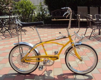 1960s Vintage Collectible Mint Bicycle Canary Yellow