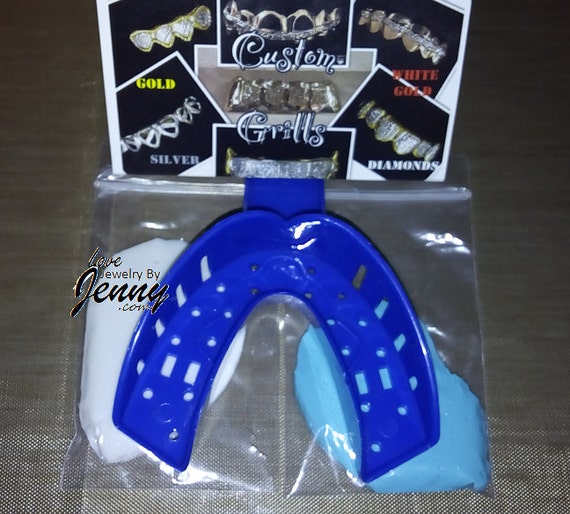 Replacement Molding Kit for Grillz Silver Grillz Gold Teeth