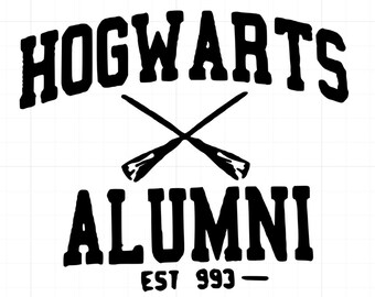Hogwarts Alumni Vinyl Decal
