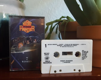 Night Ranger (Cassette) - 7 Wishes (Original '85/Interstate Love Affair/Four In The Morning)