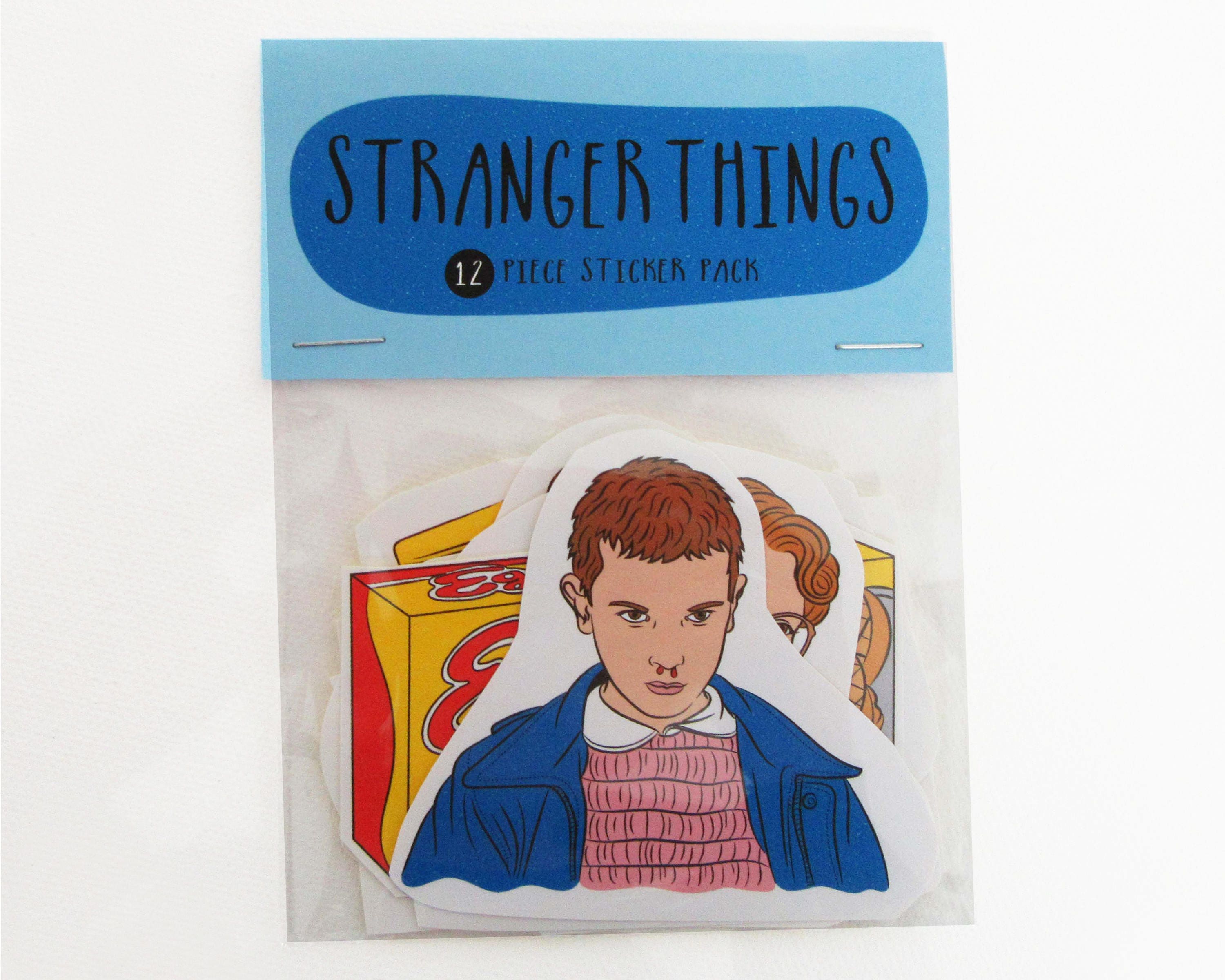 Stranger Things 12 piece sticker set Stranger Things