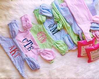Monogrammed Puddle Jumper Cover