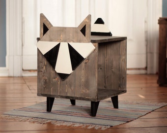 Sidetable Racoon Design "AMA"