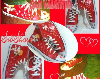 Personalized, hand-painted and washable slippers