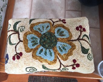 Millie pattern for our Queen Anne style footstool base