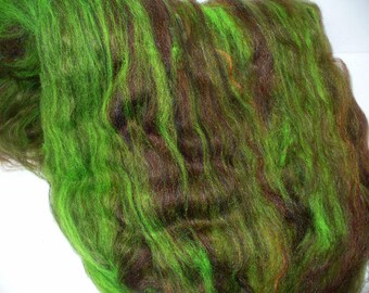 Multi Fibered Batt for Hand Spinning Yarn