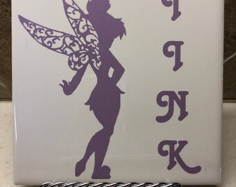 Handmade Tinkerbell Trivet/ Hotplate