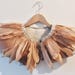 Childs Feather cape, tan feather cape, feather capelet, feather shrug, wedding cape, Lost Boys outfit, Peter Pan party, Gift for child