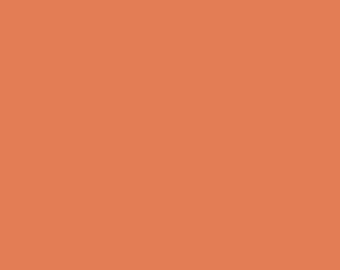 Rust Orance cotton fabric - Art Gallery Fabrics Dried Carrot cottons