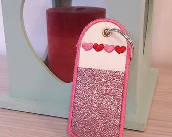 Key for lip balm holder