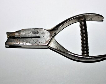 Vintage G. P. W. Railway Ticket Punch, Blaine MN