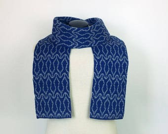 Space theme, Father's Day gift, cute geeky scarf, winter scarf, wool scarf, space scarf, mens scarf, knit scarf, maths scarf, Australian