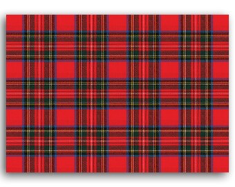 Tartan Wrapping Paper Royal Stewart