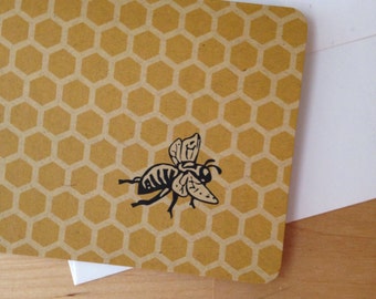 Save the Bees...Set of 8 Mini Notecards