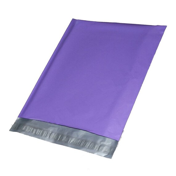 100PC 10 x 13 inches Purple Poly Mailers Shipping Envelopes