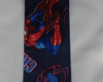 Spiderman Necktie Little Boys, Cartoon Superhero