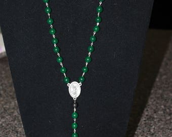 Aventurine and Hematite Rosary