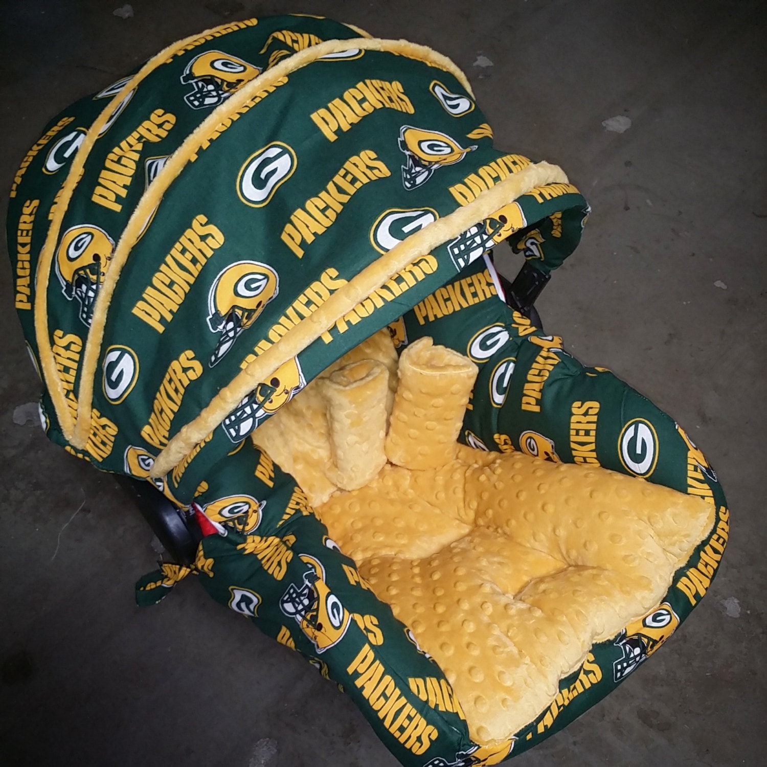 Green Bay Packers Infant Car Seat Replacement Cover You