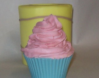 Swirl Cupcake Soap & Candle Mold