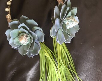 Succulent Mermaid Head Dress