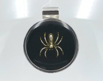 Black Widow II Spider Pendant