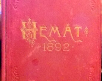 Collection of three Swedish 1890's books- Rare Lutheran
