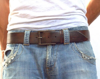 Brown Men's Belt, Brown Belt, Buckle Belt, Men's Belt, Leather Products, Leather Belt, Genuine Leather, Mens Style, Men's Fashion Leather