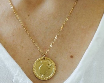 koala gold Necklace , small animal charm koala pendant , minimalist bear necklace , gift to best friend , sister , accessories birthday