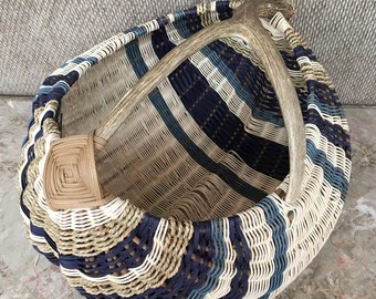 Large mule deer antler basket