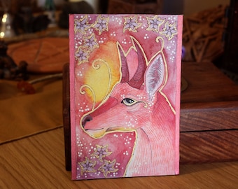 Rose Series - Bohor Reedbuck Magic - Original Art