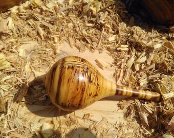 Whirligig "Droplet" pyrographed box
