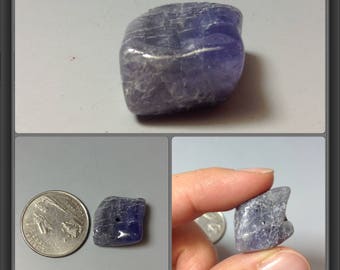 Larger Tanzanite Bead 17x16x12mm