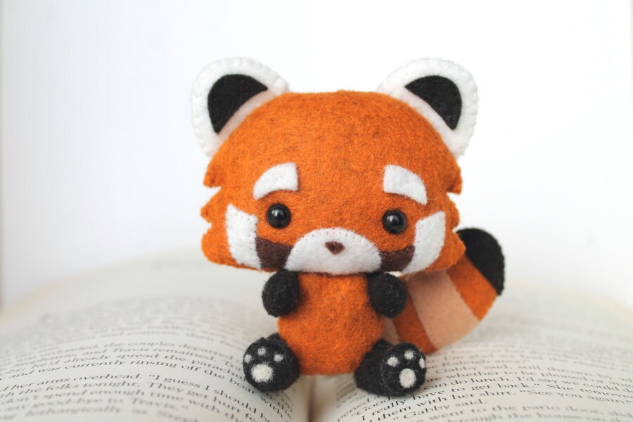 animal jam red panda plushie