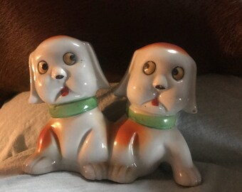 Vintage Mid Century Made in Japan Porcelain Dog Figurine