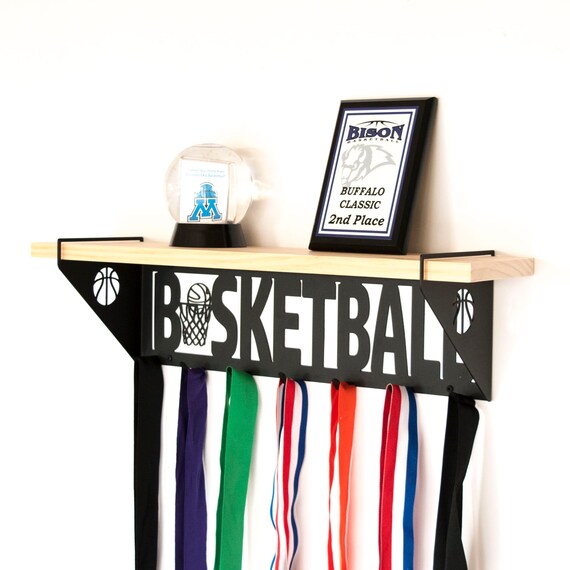 Basketball Trophy Shelf