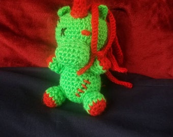 Zombie Unicorn/Horror/Zombie/Scary/Cute/Gift/Crochet